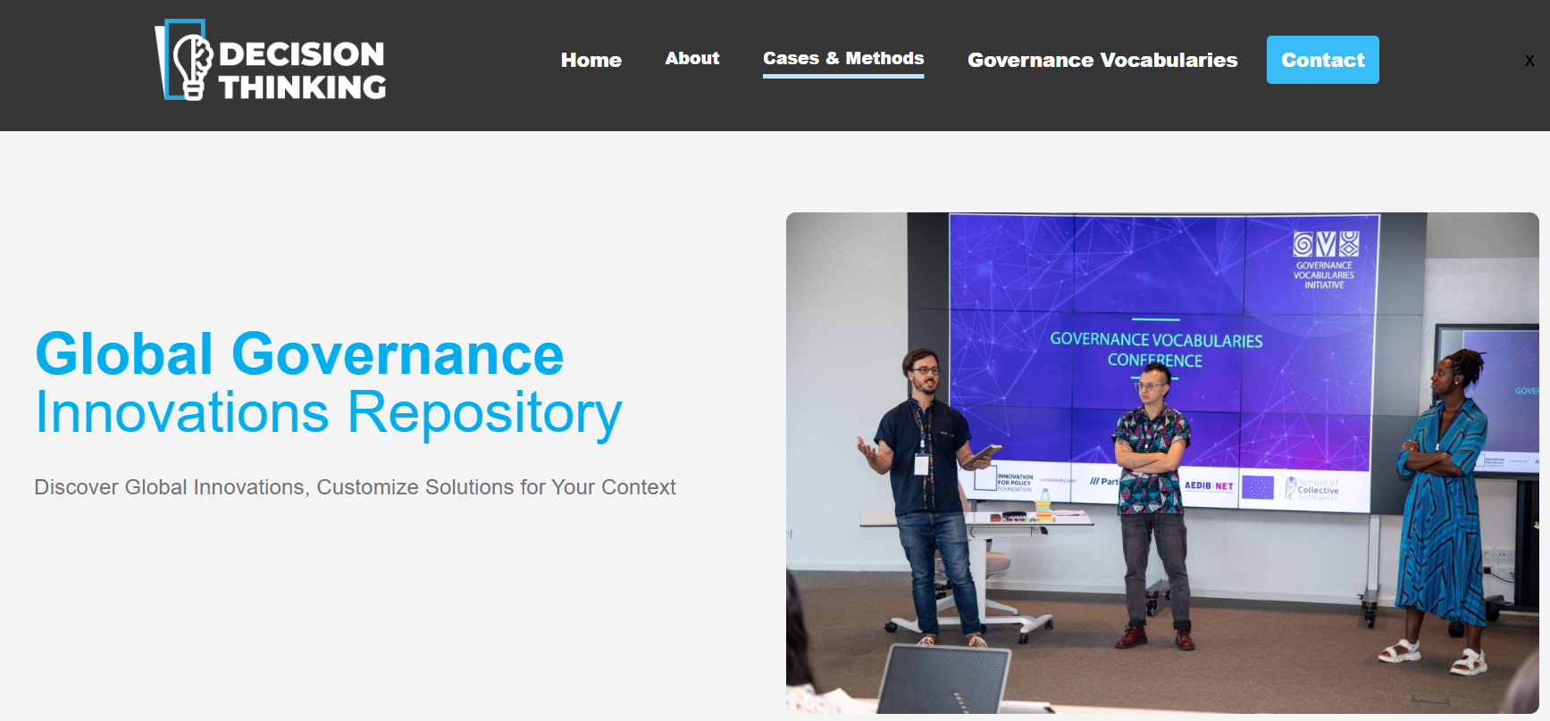 Global Governance Innovations Repository